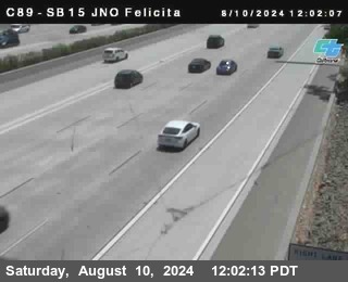 SB 15 at Felicita Road