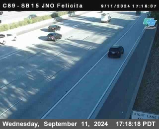 SB 15 at Felicita Road