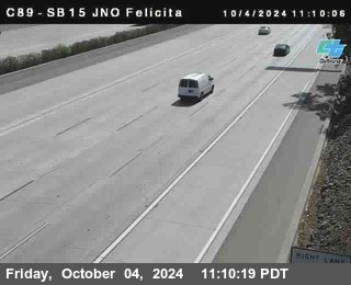 SB 15 at Felicita Road