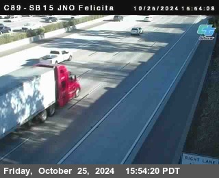 SB 15 at Felicita Road