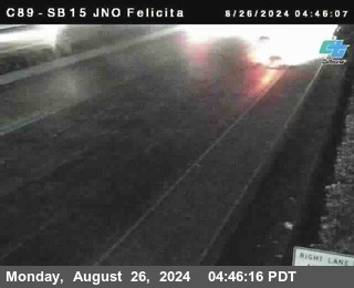 SB 15 at Felicita Road