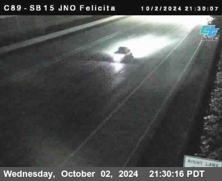 SB 15 at Felicita Road