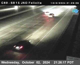 SB 15 at Felicita Road