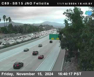 SB 15 at Felicita Road