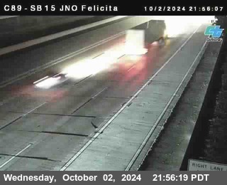 SB 15 at Felicita Road