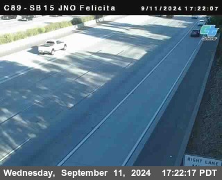 SB 15 at Felicita Road