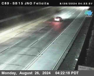 SB 15 at Felicita Road