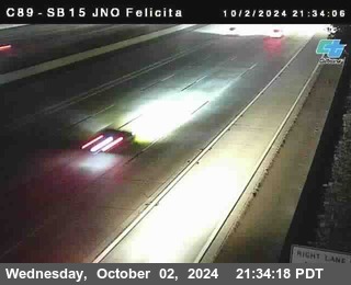 SB 15 at Felicita Road