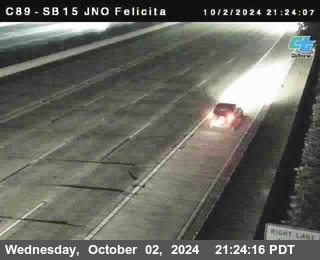 SB 15 at Felicita Road