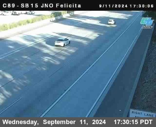 SB 15 at Felicita Road