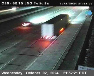 SB 15 at Felicita Road