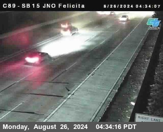 SB 15 at Felicita Road