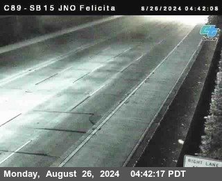 SB 15 at Felicita Road