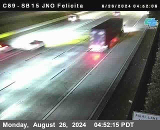 SB 15 at Felicita Road