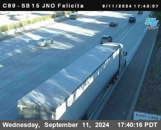 SB 15 at Felicita Road