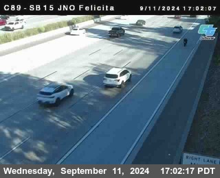 SB 15 at Felicita Road