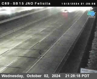 SB 15 at Felicita Road