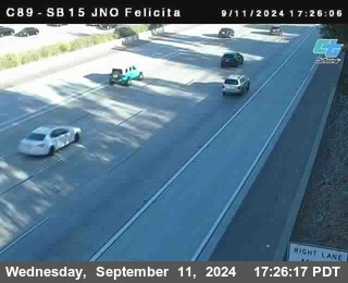 SB 15 at Felicita Road