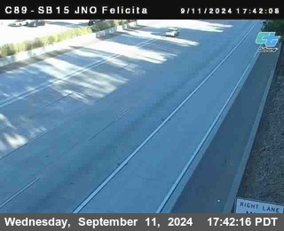 SB 15 at Felicita Road