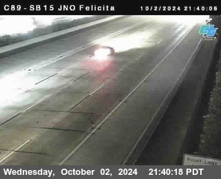 SB 15 at Felicita Road