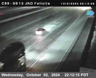 SB 15 at Felicita Road