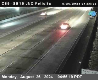 SB 15 at Felicita Road