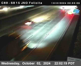 SB 15 at Felicita Road