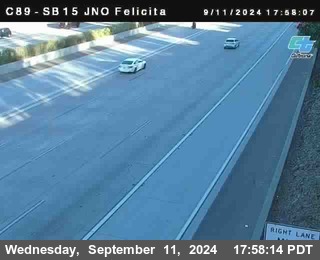 SB 15 at Felicita Road