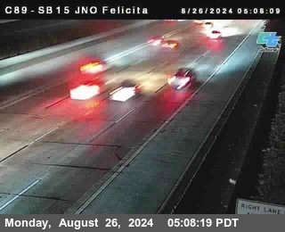 SB 15 at Felicita Road