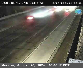 SB 15 at Felicita Road