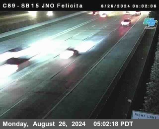 SB 15 at Felicita Road