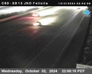 SB 15 at Felicita Road