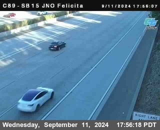 SB 15 at Felicita Road