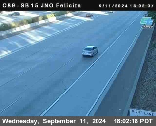 SB 15 at Felicita Road