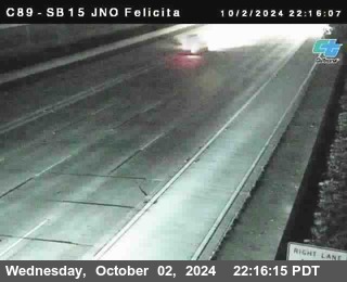 SB 15 at Felicita Road