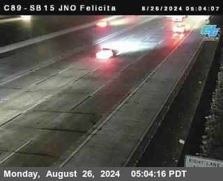 SB 15 at Felicita Road