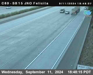 SB 15 at Felicita Road