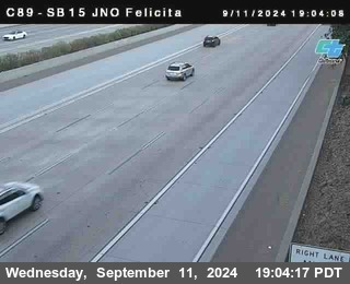 SB 15 at Felicita Road