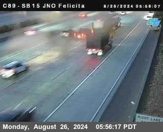 SB 15 at Felicita Road