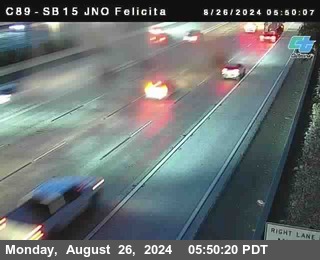 SB 15 at Felicita Road