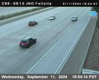 SB 15 at Felicita Road