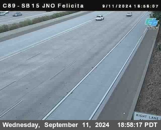 SB 15 at Felicita Road