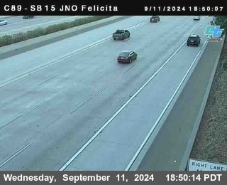 SB 15 at Felicita Road