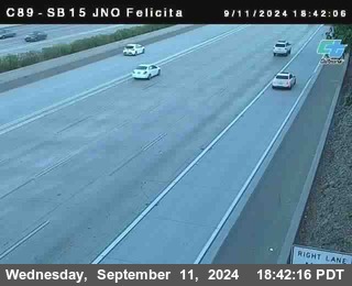 SB 15 at Felicita Road