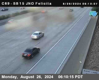 SB 15 at Felicita Road