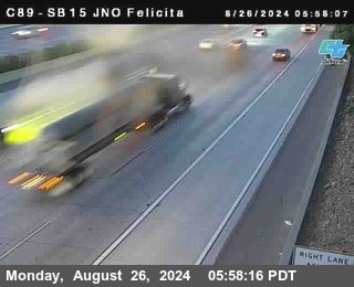 SB 15 at Felicita Road