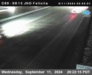 SB 15 at Felicita Road