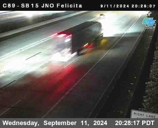 SB 15 at Felicita Road