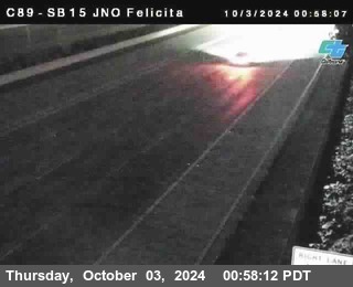 SB 15 at Felicita Road