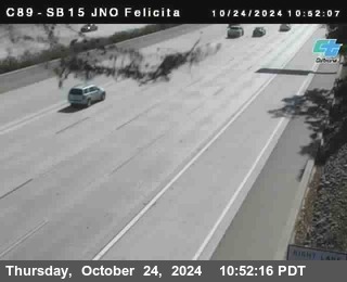 SB 15 at Felicita Road